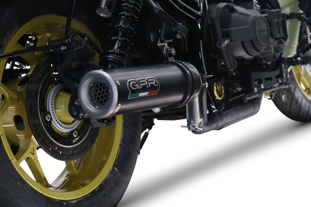GPR M3 Black Titanium Exhaust – Honda Cmx 1100 Rebel 2021/2024 2021/2024 – image 7