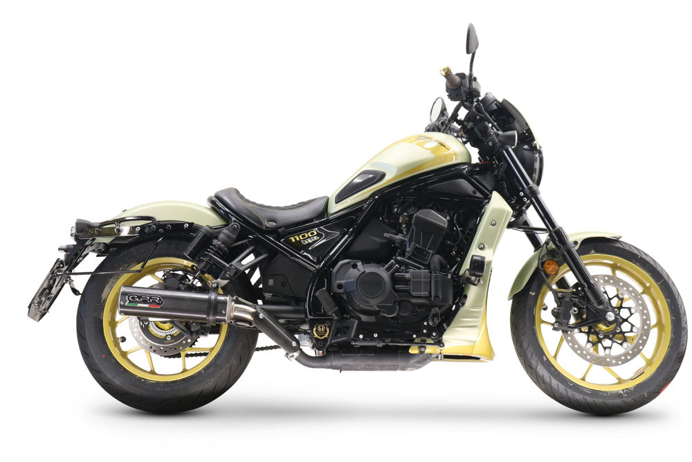 GPR M3 Poppy Exhaust – Honda Cmx 1100 Rebel 2021/2024 2021/2024 – image 5