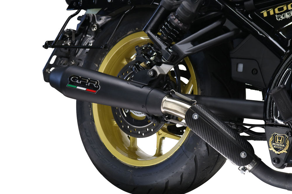 GPR Ultracone Nero Exhaust – Honda Cmx 1100 Rebel 2021/2024 2021/2024 – image 4