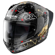 NOLAN N60-6 SPORT WYVERN METAL BLK WHITE-RED-GOLD
