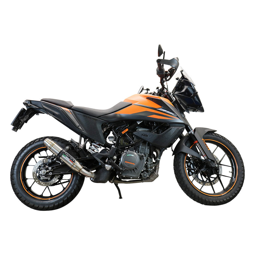 GPR Deeptone Inox Exhaust – Ktm Adventure 390 2021/2024 e5 2021/2024 – image 4