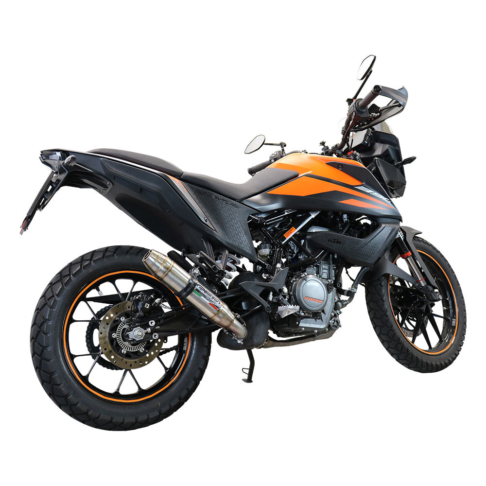 GPR Deeptone Inox Exhaust – Ktm Adventure 250 2020/2024 e5 2020/2024 – image 5