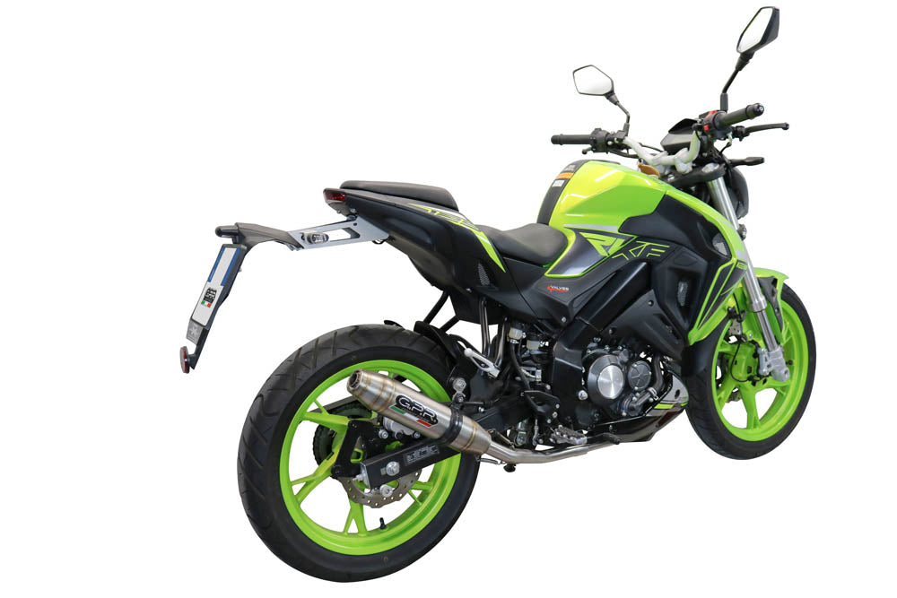 GPR Deeptone Inox Exhaust – Keeway Rkf 125 2018/2020 e4 2018/2020 – image 6