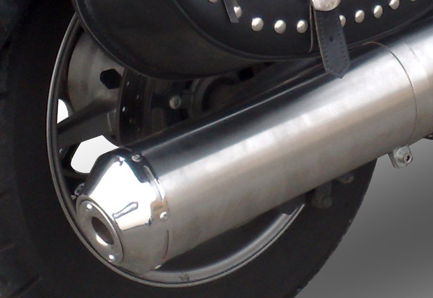 GPR Inox Oval Bomb Exhaust – Yamaha Xvs 1300 Midnight Star 2006/2014 2006/2014 – image 3