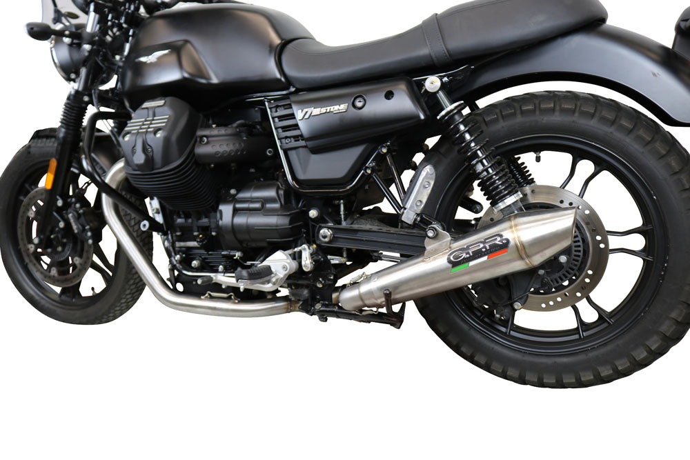 GPR Vintacone Exhaust – Moto Guzzi V7 III Special-St-Carb 2017/2018 2017/2018 – image 4