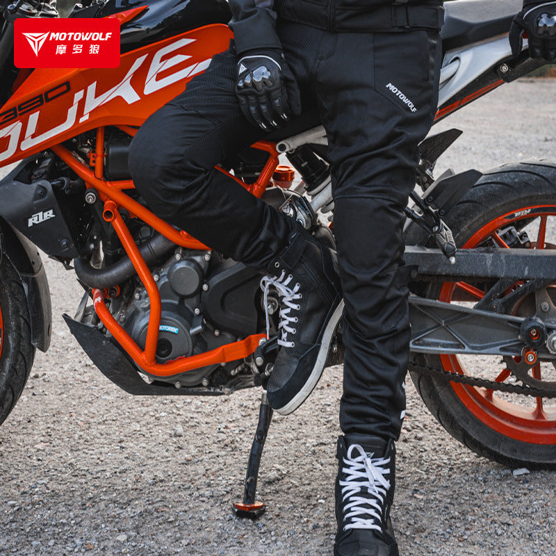 MOTOWOLF PERFORATED SUMMER PANTS