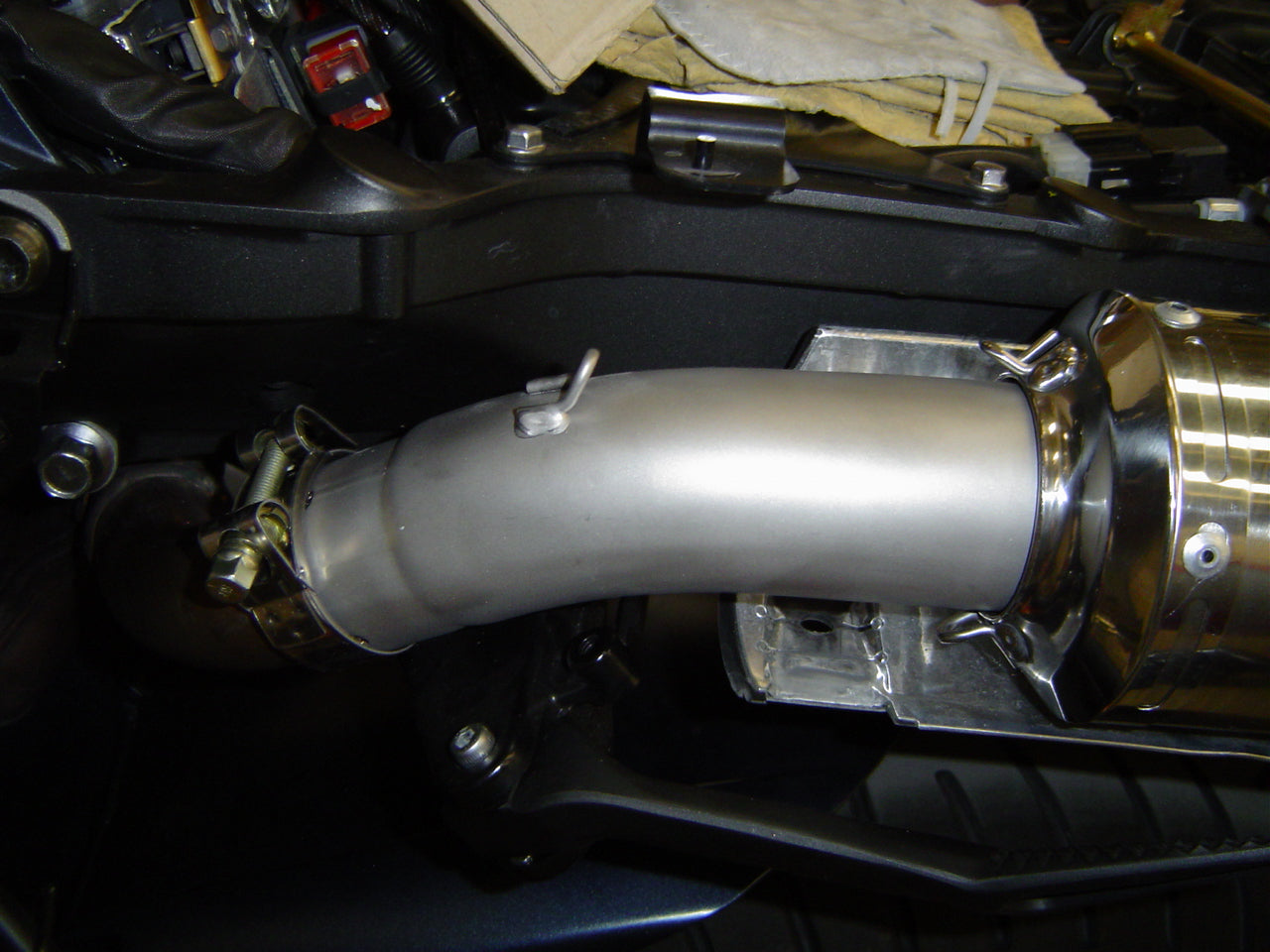 GPR Inox Tondo Exhaust – Yamaha MT-01 1000 2005/11 2005/2011 – image 3