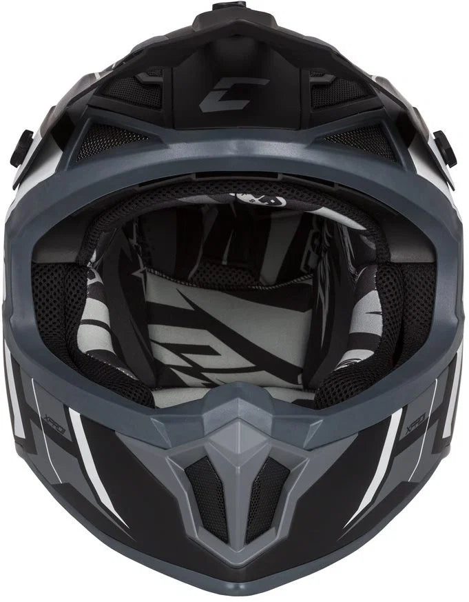 Motocross Helmet Cassida Cross Pro II Matt/Black/White
