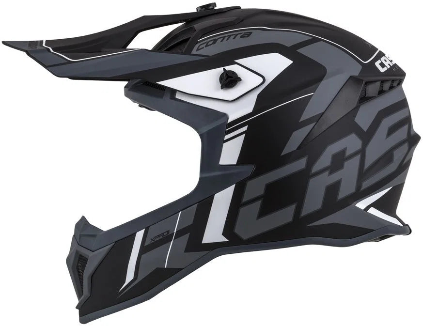 Motocross Helmet Cassida Cross Pro II Matt/Black/White