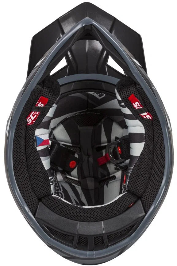 Motocross Helmet Cassida Cross Pro II Matt/Black/White