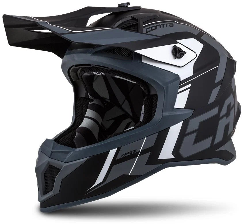 Motocross Helmet Cassida Cross Pro II Matt/Black/White