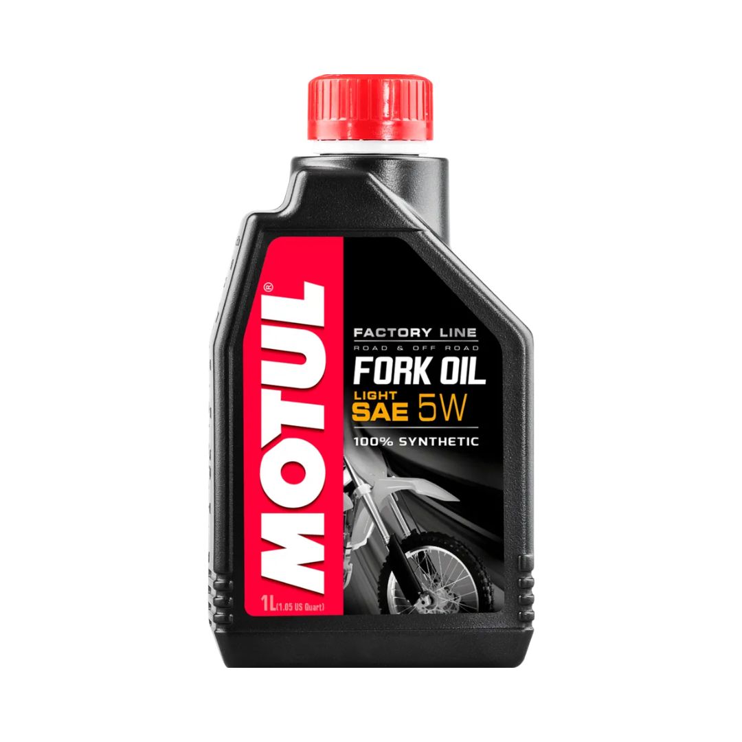 Motul Fork Oil Factory Line Light 5W 100% synthetic bottle 1L