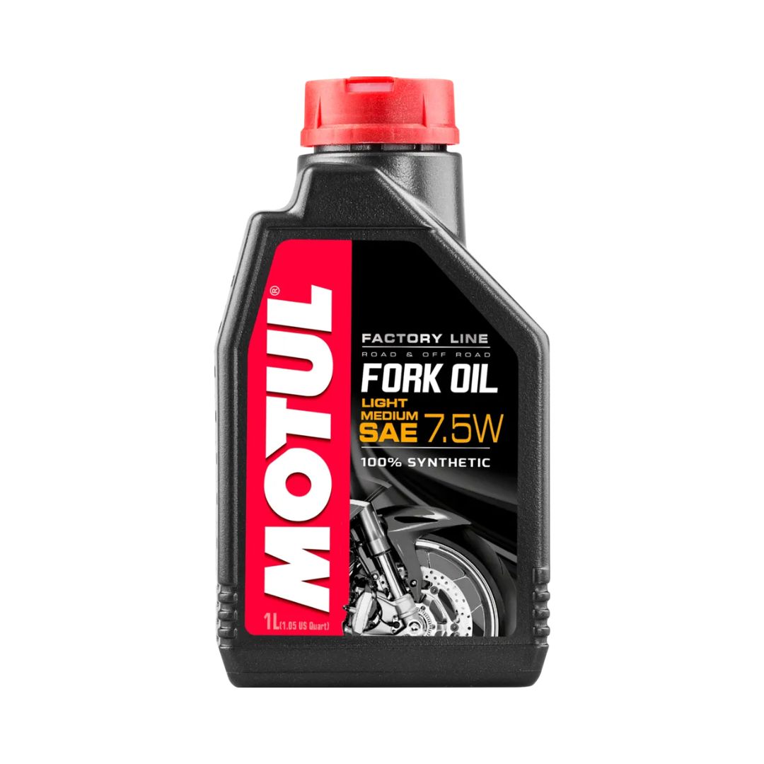 Motul Fork Oil Factory Line Light/Medium 7.5W 100% synthetic bottle 1L
