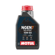 Motul NGEN 7 15W-50 4T sport & adventure motorcycle engine oil bottle 1L