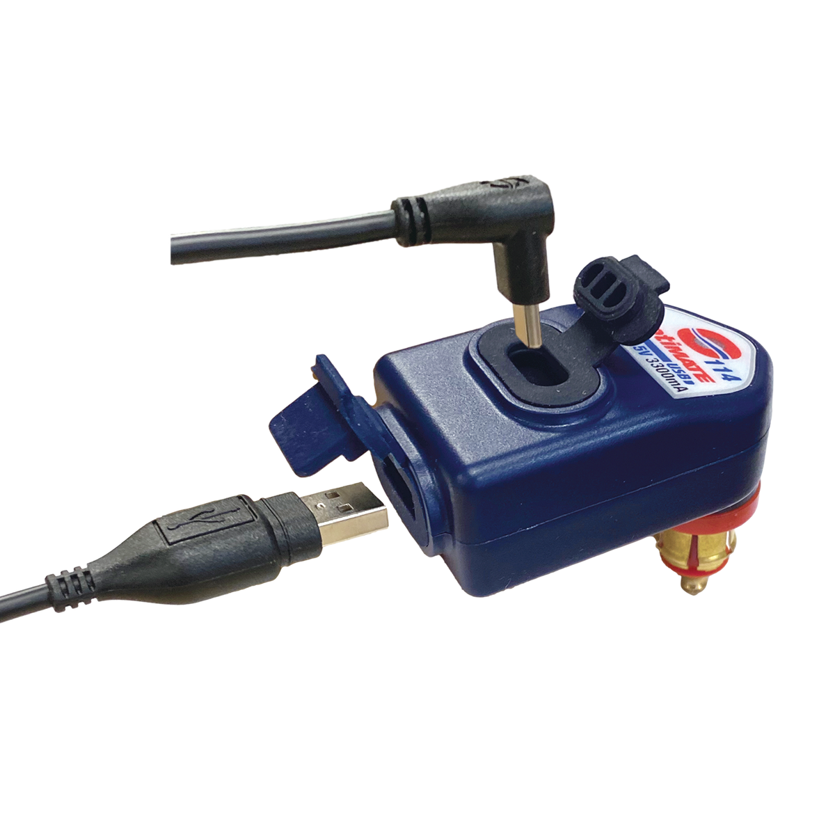 OptiMate USB O-114 Charger, side view