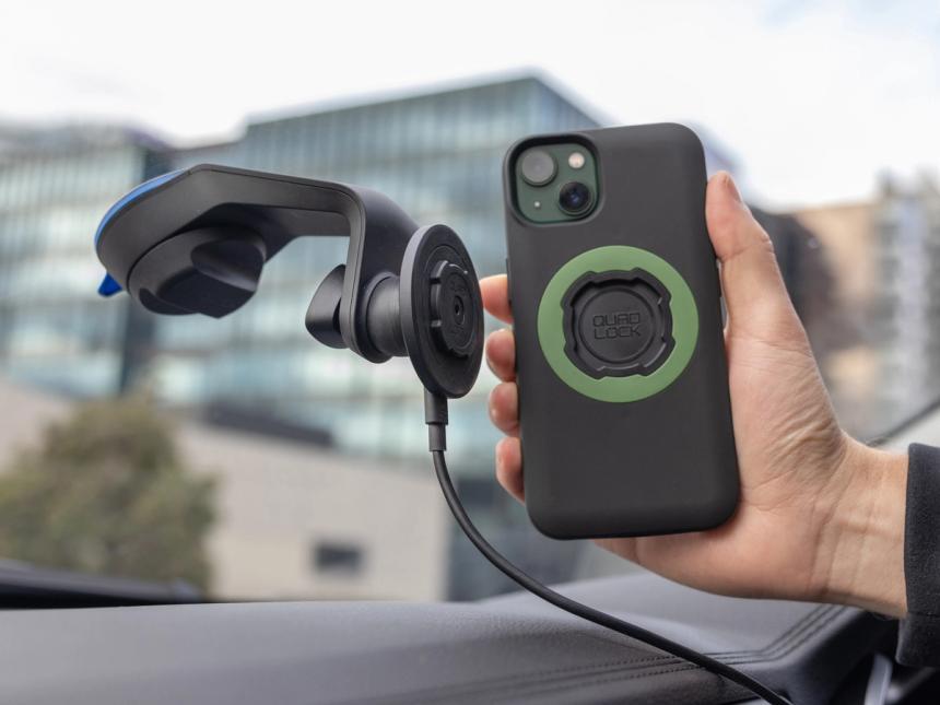 Quad Lock - Car/Desk - Mag Head Wireless Charger