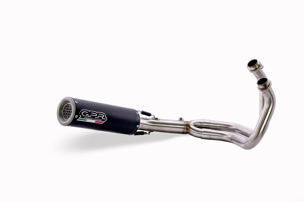 GPR M3 Black Titanium Exhaust – Yamaha Mt-07 2017/2020 e4 2017/2020
