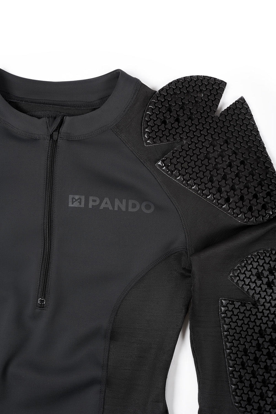 SHELL WW BLACK 02 - Protective motorcycle base layer / body