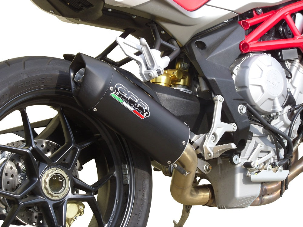 GPR Furore Nero Exhaust – Mv Agusta Brutale 800 2012/2016-Rr e3 2012/2016 – image 7