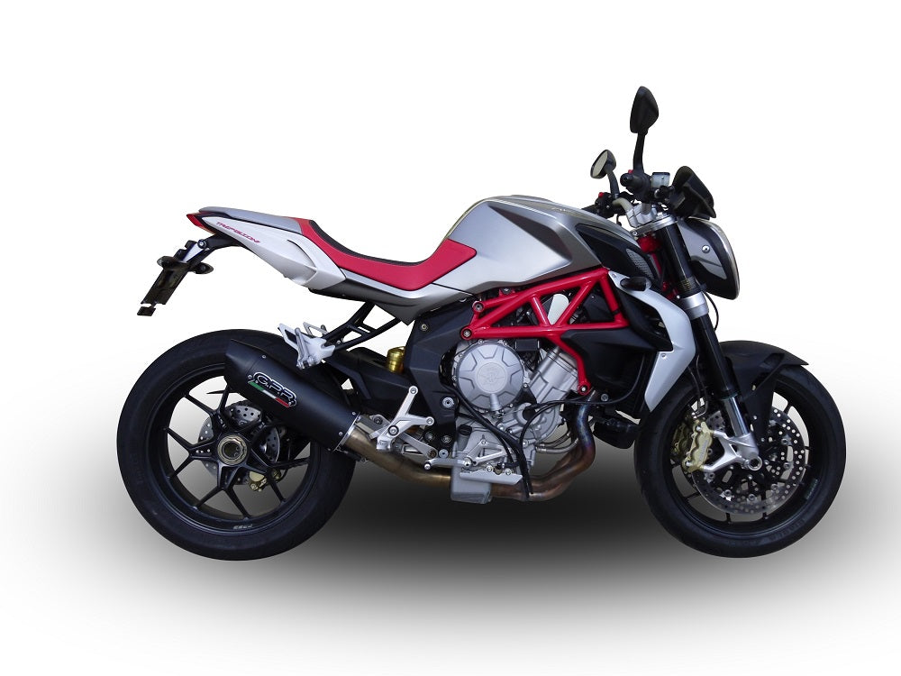 GPR Furore Evo4 Nero Exhaust – Mv Agusta Brutale 800 Dragster 2017/2020 -RR e4 2017/2020 – image 9