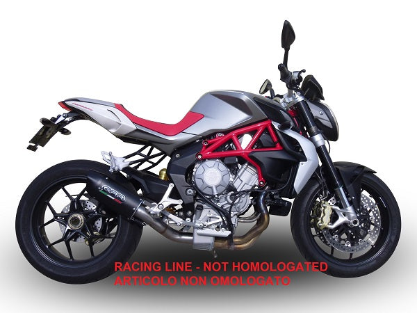 GPR Furore Evo4 Nero Exhaust – Mv Agusta Brutale 800 2017/2020 Rr e4 2017/2020 – image 7