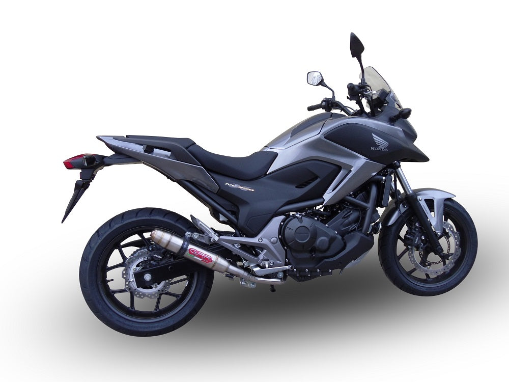 GPR Deeptone Inox Exhaust – Honda Nc 750 X - S Dct 2021/2023 e5 2021/2023 – image 6