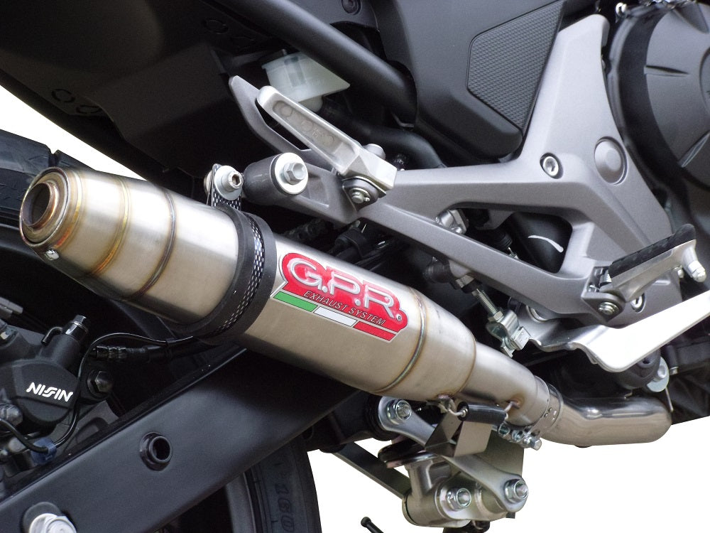 GPR Deeptone Inox Exhaust – Honda Nc 700 X - S Dct 2012/2013 2012/2018 – image 8