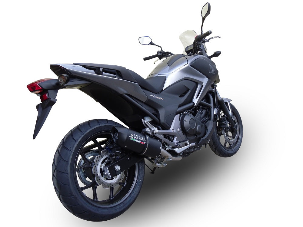 GPR Furore Nero Exhaust – Honda Nc 750 X - S Dct 2014/2015 e3 2014/2015 – image 7
