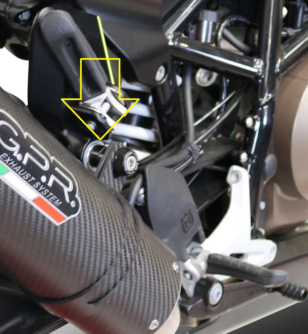 GPR Furore Evo4 Nero Exhaust – Husqvarna Svartpilen 701 2018/2020 e4 2018/2020 – image 9