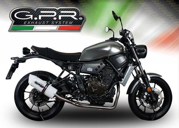 GPR Albus Ceramic Exhaust – Yamaha Xsr 700 2021/2024 e5 2021/2024 – image 7