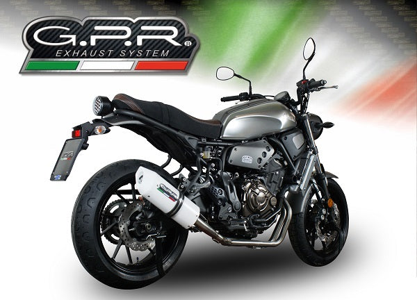 GPR Albus Evo4 Exhaust – Yamaha Xsr 700 2016/2020 e4 2017/2020 – image 9