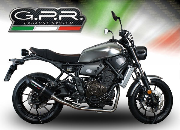 GPR Furore Evo4 Poppy Exhaust – Yamaha Xsr 700 2021/2024 e5 2021/2024 – image 8