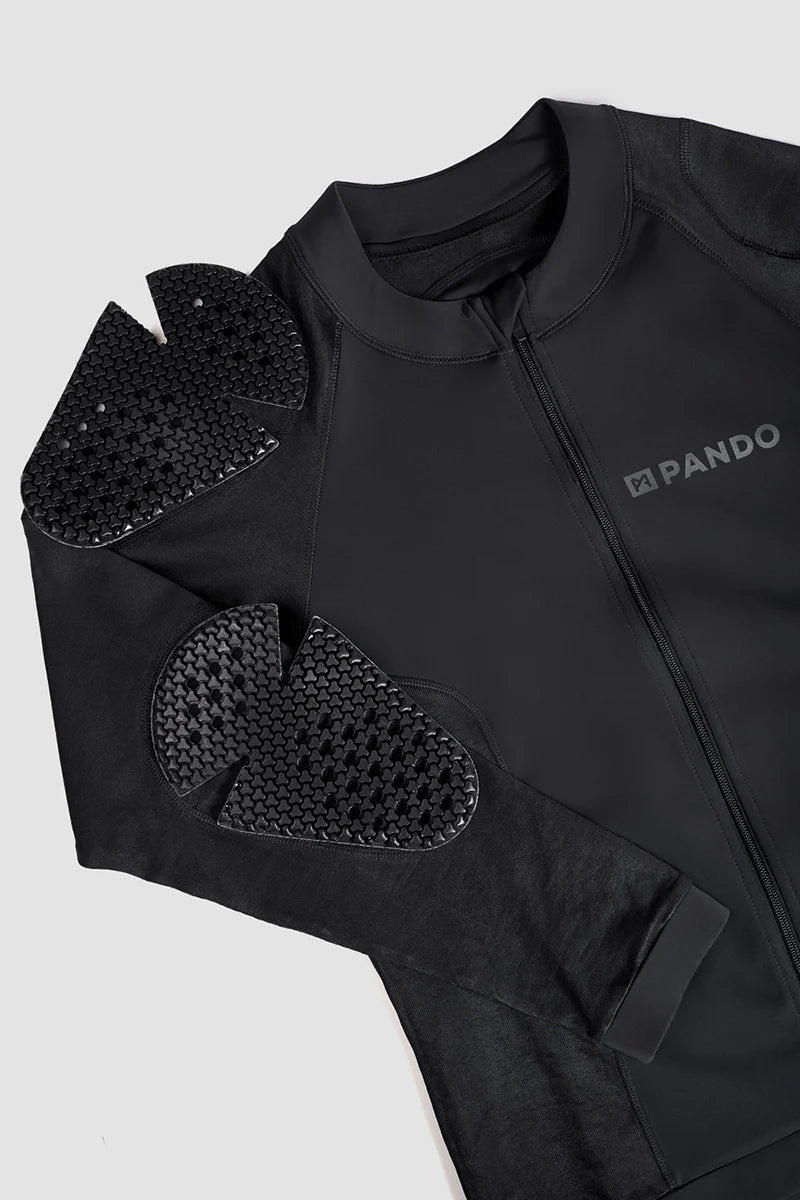 Pando Moto Shell UH 03 – Unisex CE AA Armored Motorcycle Shirt