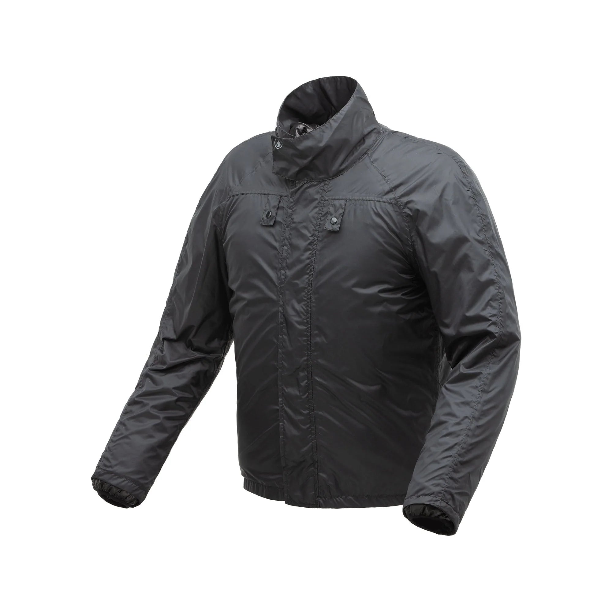 T.UR Etna Hydroscud 2-Layer Touring Motorcycle Jacket Black/Ice
