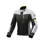 T.UR Etna Hydroscud Lady 2-Layer Touring Motorcycle Jacket Black/Ice