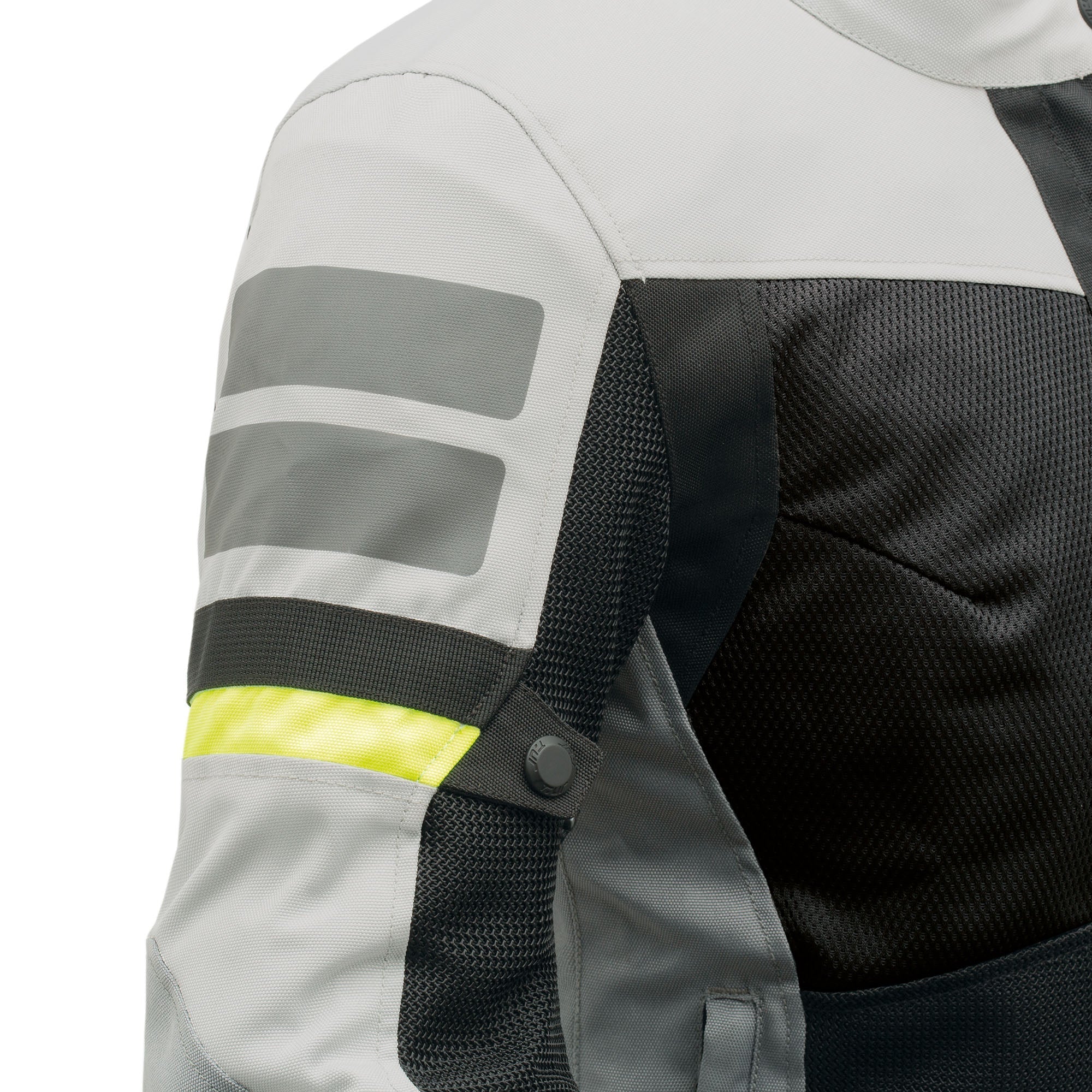 T.UR Etna Hydroscud Lady 2-Layer Touring Motorcycle Jacket Black/Ice