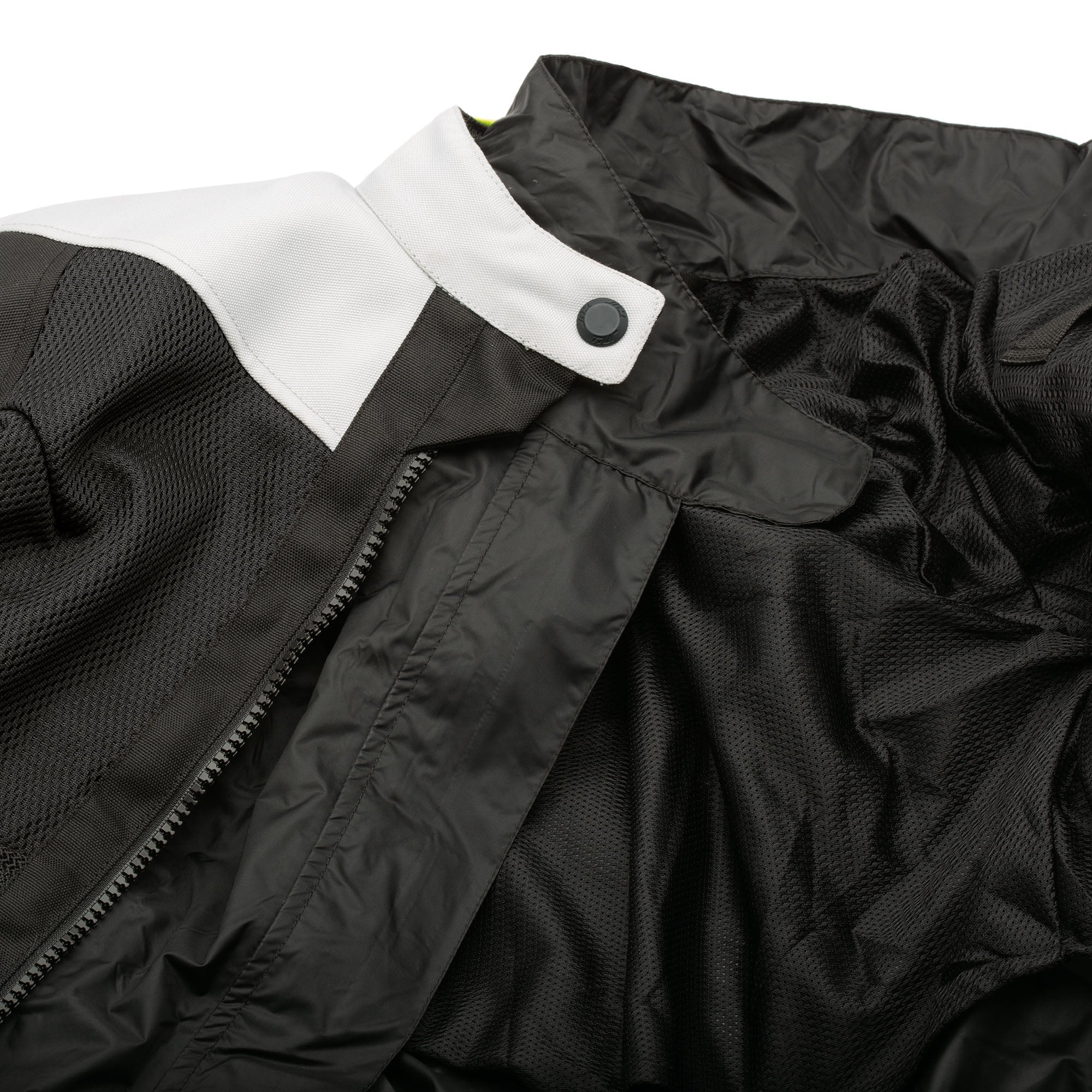 T.UR Etna Hydroscud Lady 2-Layer Touring Motorcycle Jacket Black/Ice
