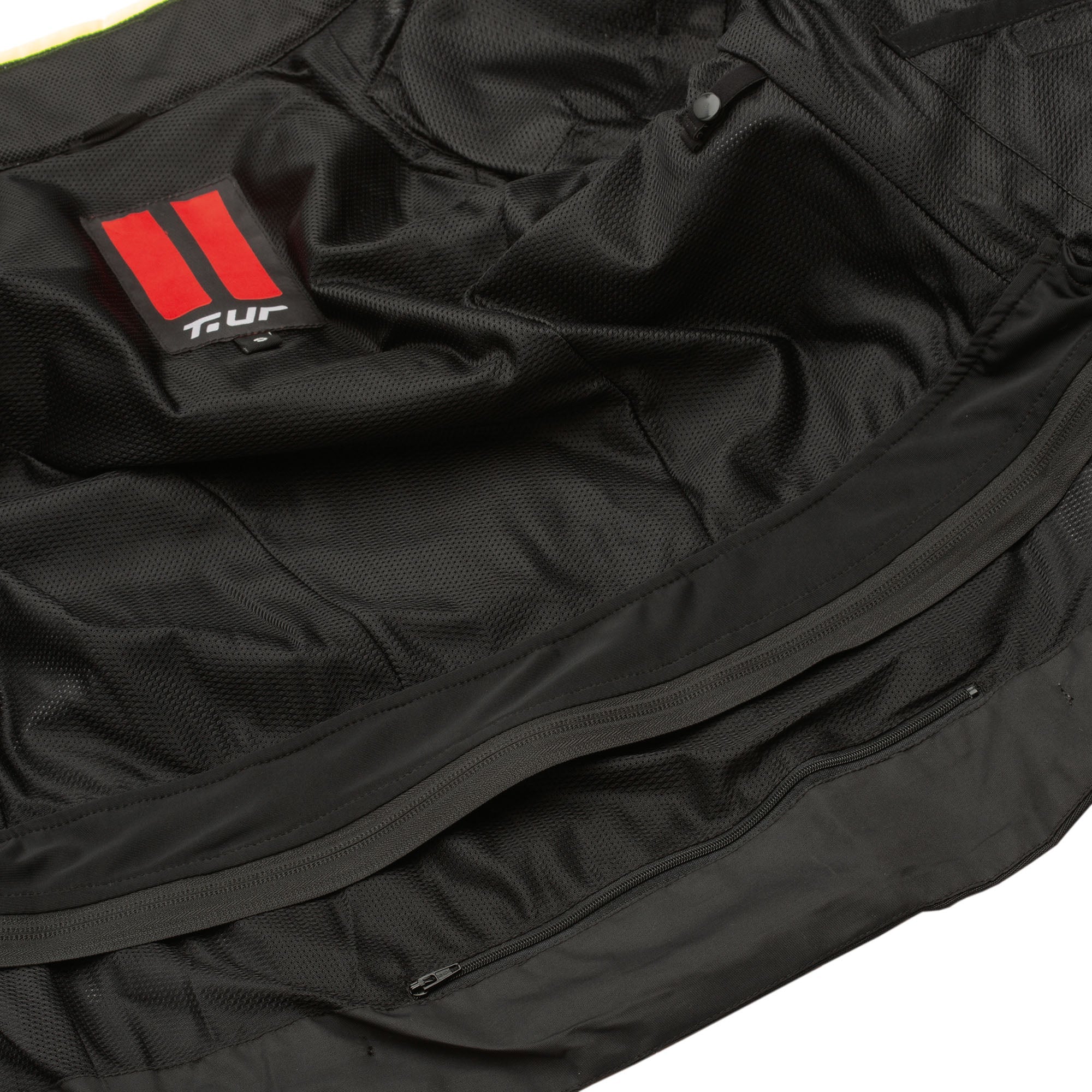 T.UR Etna Hydroscud Lady 2-Layer Touring Motorcycle Jacket Black/Ice