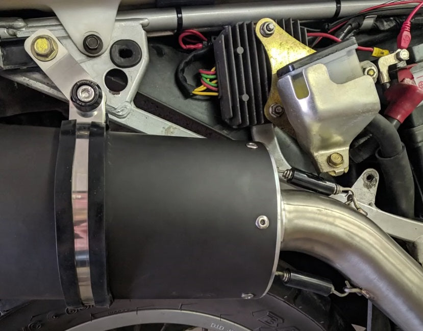 GPR Satinox Exhaust – Honda Transalp Xl 600 V 1986/1999 1996/1999 – image 7