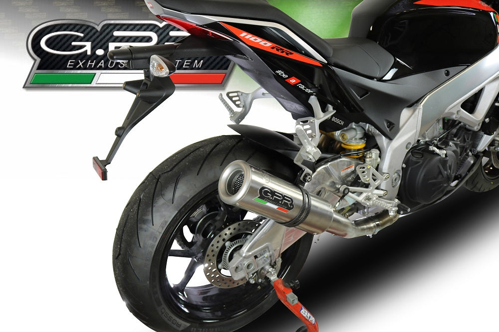 GPR M3 Titanium Natural Exhaust – Aprilia Tuono V4 1100-Rr 2015/2016 2015/2016 – image 8