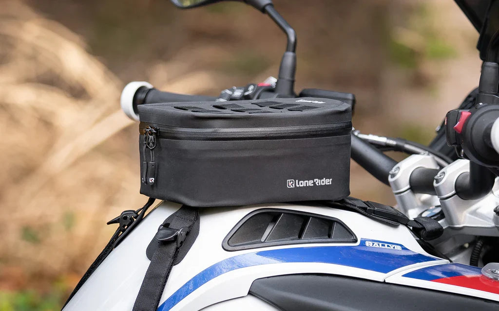 Lone Rider Ranger Tank Bag, rear view