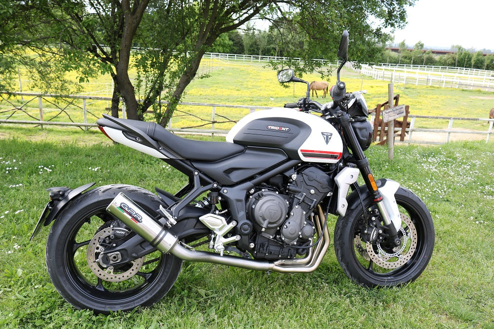 GPR M3 Titanium Natural Exhaust – Triumph Trident 660 2021/2024 e5 2021/2024 – image 8