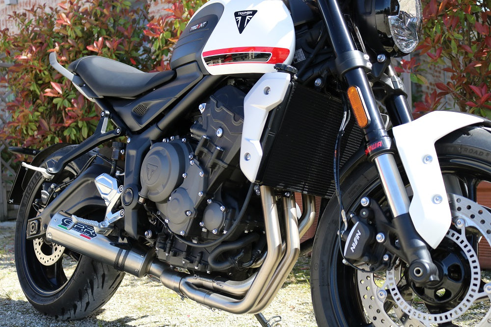 GPR M3 Titanium Natural Exhaust – Triumph Trident 660 2021/2024 e5 2021/2024 – image 9