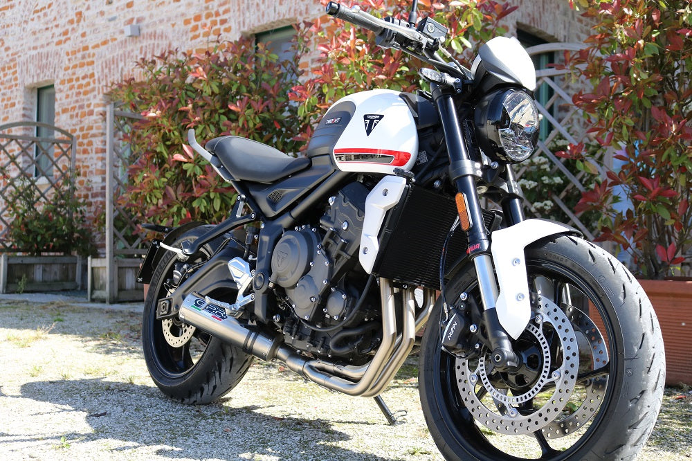 GPR M3 Titanium Natural Exhaust – Triumph Trident 660 2021/2024 e5 2021/2024 – image 8
