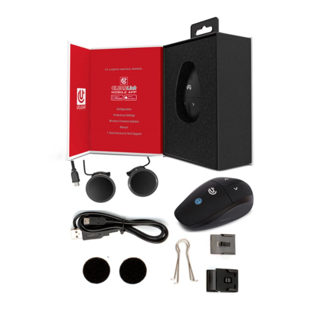 UClear AMP Go 2 Bluetooth Helmet Intercom