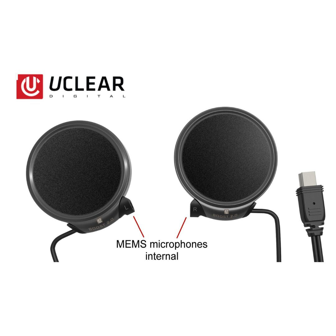 UClear AMP Go 2 Bluetooth Helmet Intercom