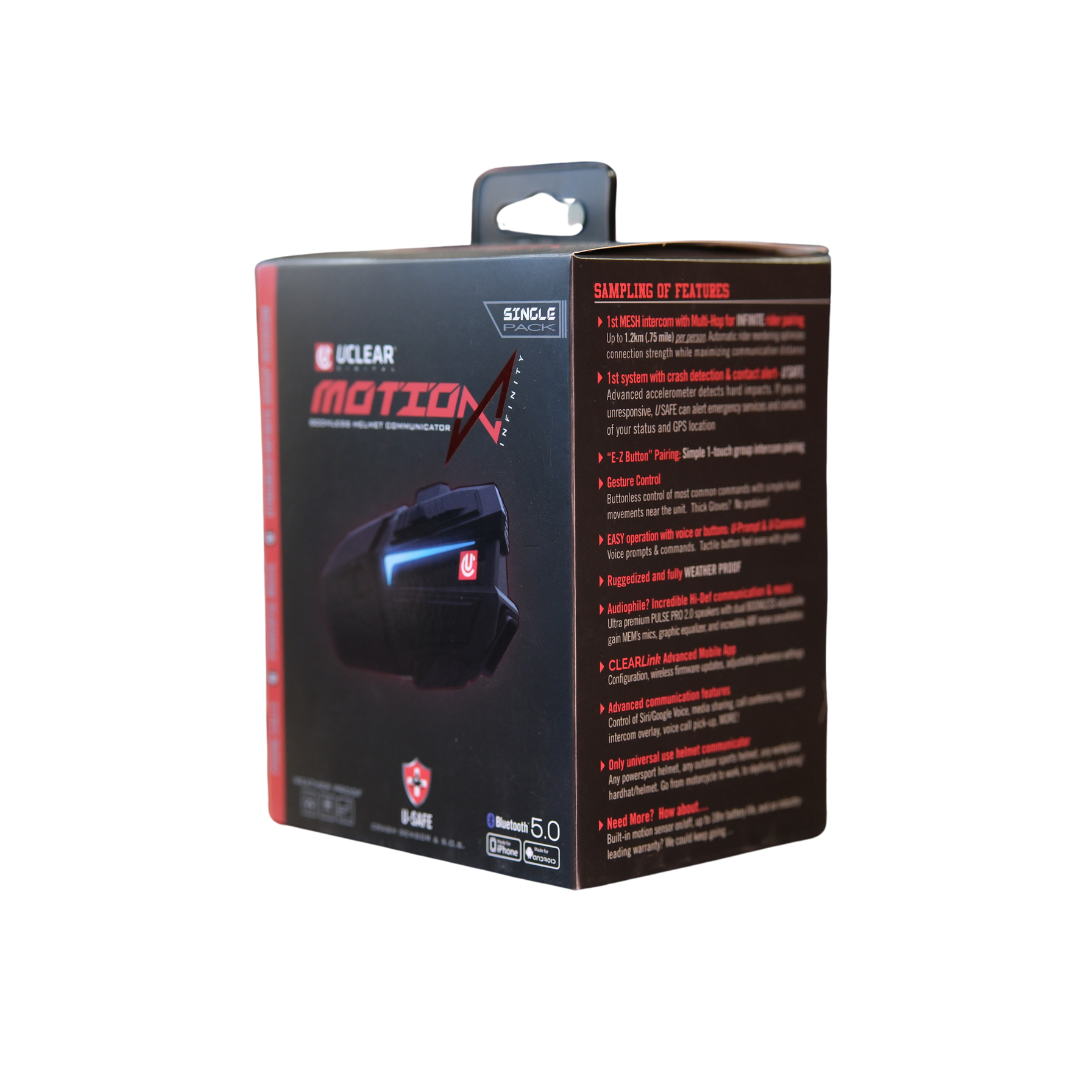 UClear Motion Infinity Mesh Bluetooth Intercom