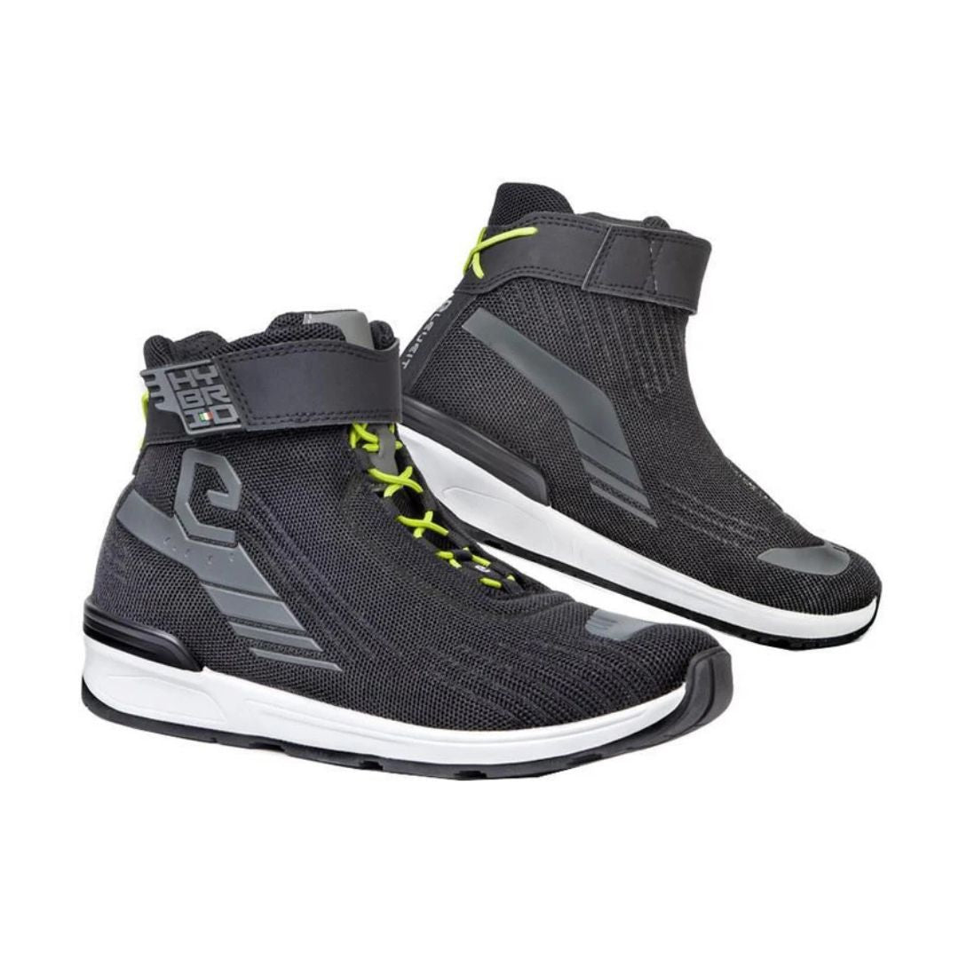 Eleveit Hybrid Knitted Perforated Summer Riding Shoes Black