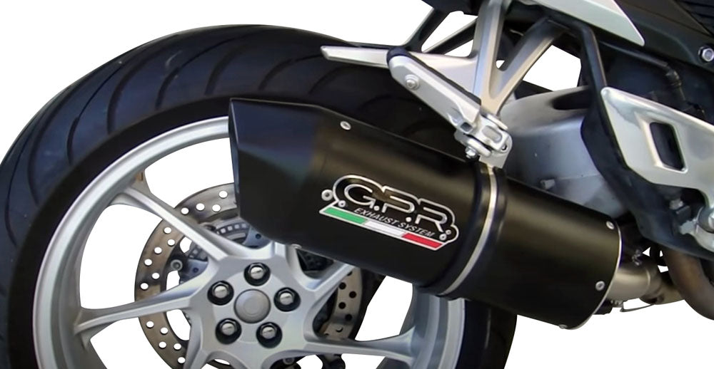 GPR Furore Nero Exhaust – Honda Vfr 1200 F i.e. 2010/2016 e3 2010/2016 – image 8
