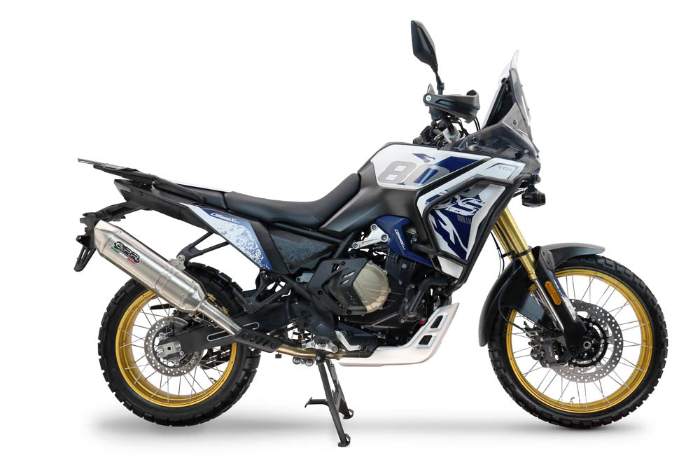 GPR Furore-X Acciaio Inox Exhaust – Voge DS 800 Rally 2025/2026 2025/2026